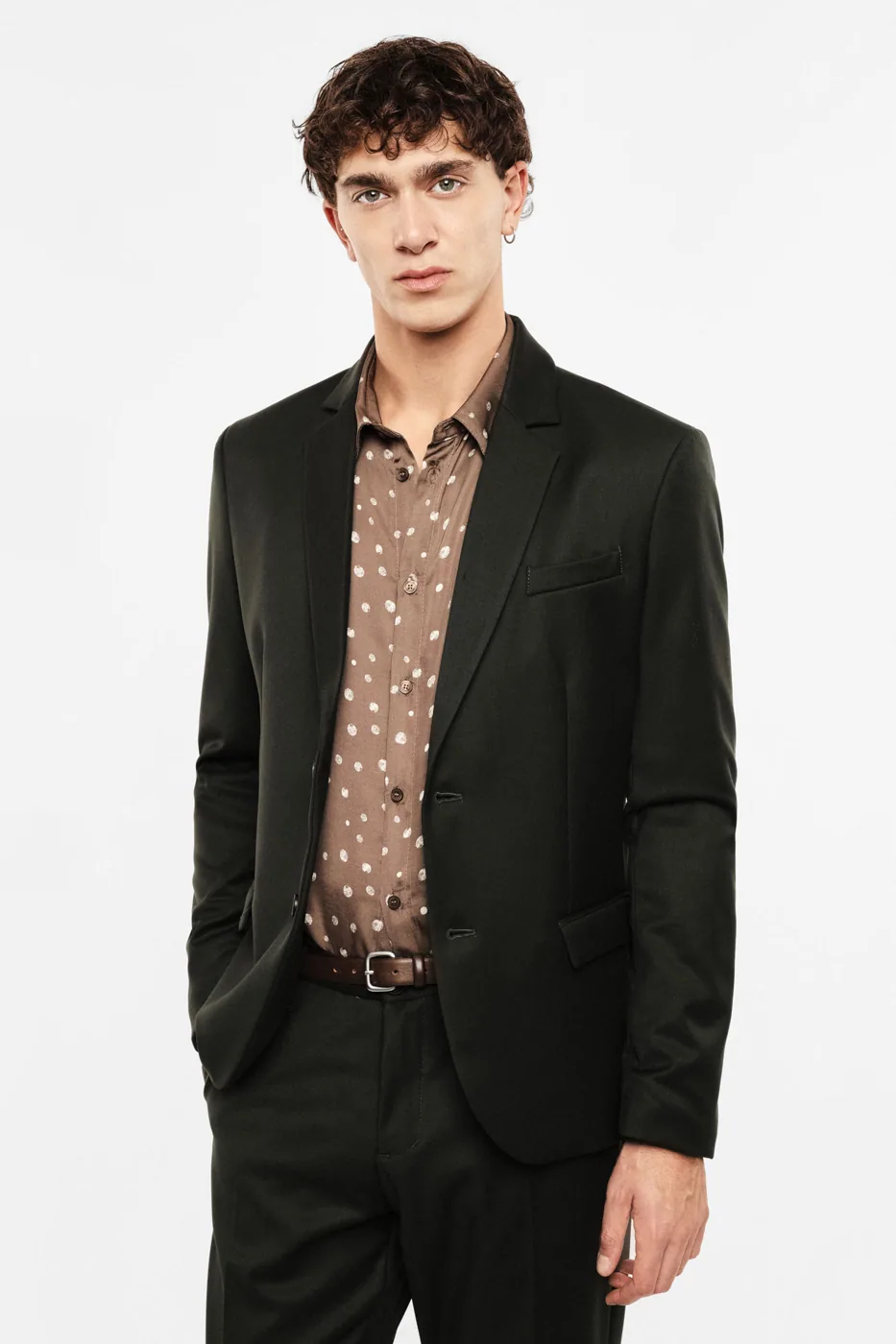 Blazer monopetto verde bosco Imperial